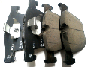 Image of Repair kit, brake pads asbestos-free image for your 2012 BMW X5   